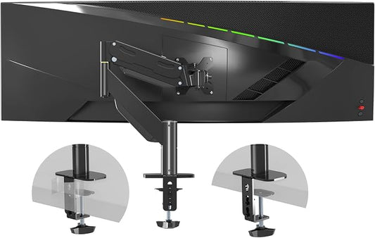 Pholiten Premium Aluminum Heavy Duty Monitor Arm，Ultrawide Monitor Arm by PholitenMonitorArm