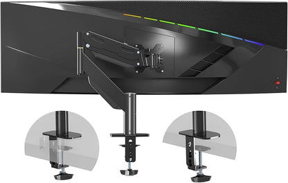 Pholiten Premium Aluminum Heavy Duty Monitor Arm，Ultrawide Monitor Arm by PholitenMonitorArm
