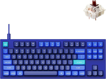 Keychron Q3 QMK/VIA Wired Custom Mechanical Keyboard, Full Aluminum Tenkeyless by Keychron