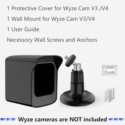 PEF Mount for All New Wyze Cam V4 and V3, Weatherproof Protective Cover and 360 - Image 7