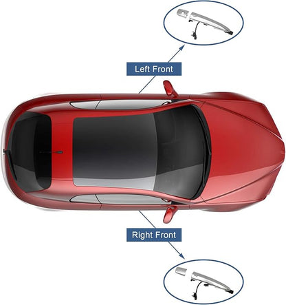 Driver Door Handle Chrome, Compatible - Image 8