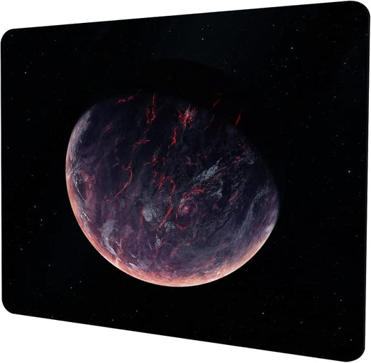 Sci-fi Galaxy Planet Mouse Pad Personalized Design Laptop Computer Non-Slip by Shalysong