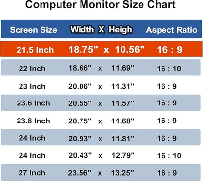 21.5 Inch Computer Privacy Screen Shield - Image 6