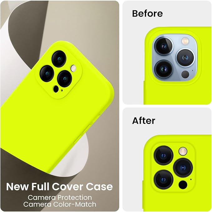 FireNova Designed for iPhone 13 Pro Case, Silicone Upgraded Phone Case with - Image 3