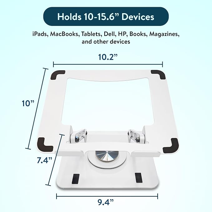 Uncaged Ergonomics Swivel Laptop Stand - Image 7