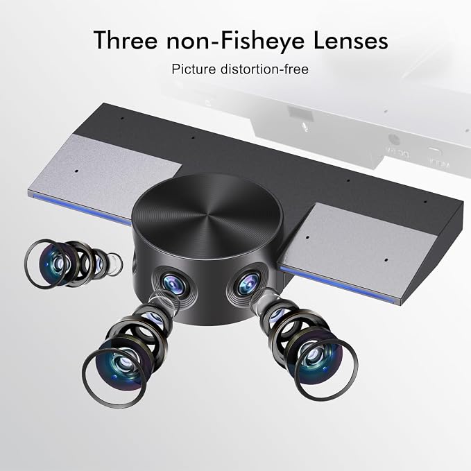Panoramic 180° Video Camera, Immersive Video Conference Experience, both - Image 3