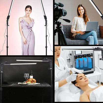 2 Packs LED Photography Lighting Dimmable 3200K-5500K LED Video Light Photo - Image 6