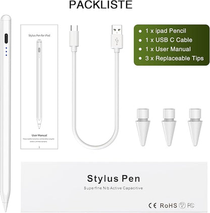 Stylus Pen for iPad 2018-2025, Fast Charging Magnetic Pencil - Image 7