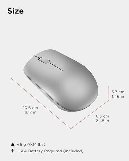 Lenovo 530 Full Size Wireless Computer Mouse - Image 7