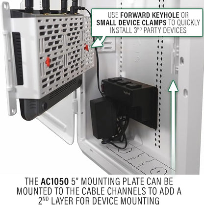 OnQ5-Inch Mounting Plate for On-Q Enclosures – Customizable Accessory for Media - Image 5