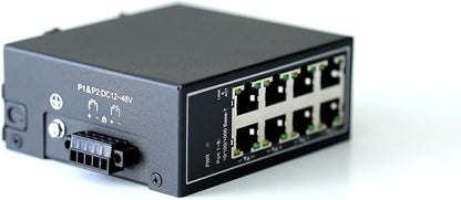 WDH-8GT-DC 10/100/1000Mbps Unmanaged 8-Port Gigabit Industrial Ethernet Switches - Image 4
