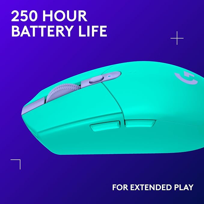 Logitech G305 LIGHTSPEED Wireless Gaming Mouse, Hero 12K Sensor, 000 DPI - Image 4