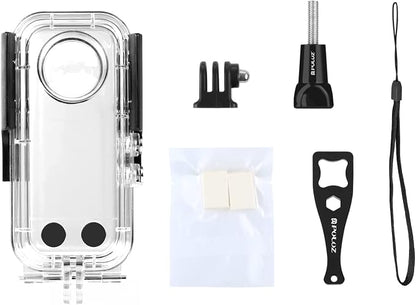 PULUZ 30m/98ft Dive Case for Insta360 X3 Underwater Waterproof Housing Cover - Image 7