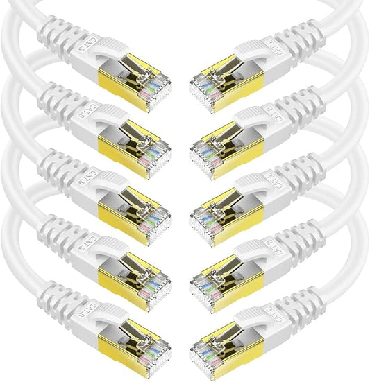 KASIMO CAT 8 Ethernet Cable Shielded SFTP Internet Network Patch Cord, Heavy by KASIMO