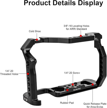 R5 ii/R5/R6/R5C/R6 ii Camera Cage, R5 Mark ii/R6 Mark ii Cage - Image 2
