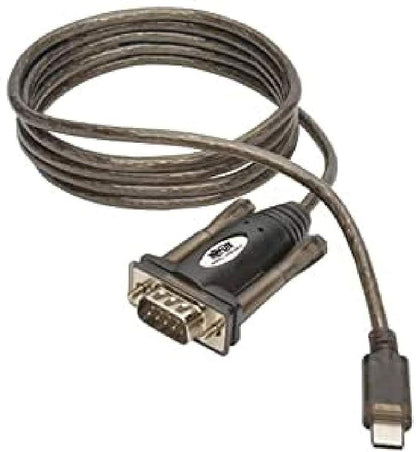 TRIPP LITE USB-C to Serial Adapter Cable, DB9 RS232, Male-to-Male, 5-Foot / by TrippLite