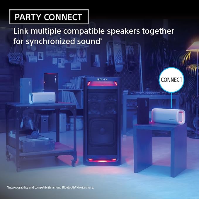 Sony ULT Field 5 Wireless Portable Bluetooth Speaker, IP67 Waterproof, and - Image 5