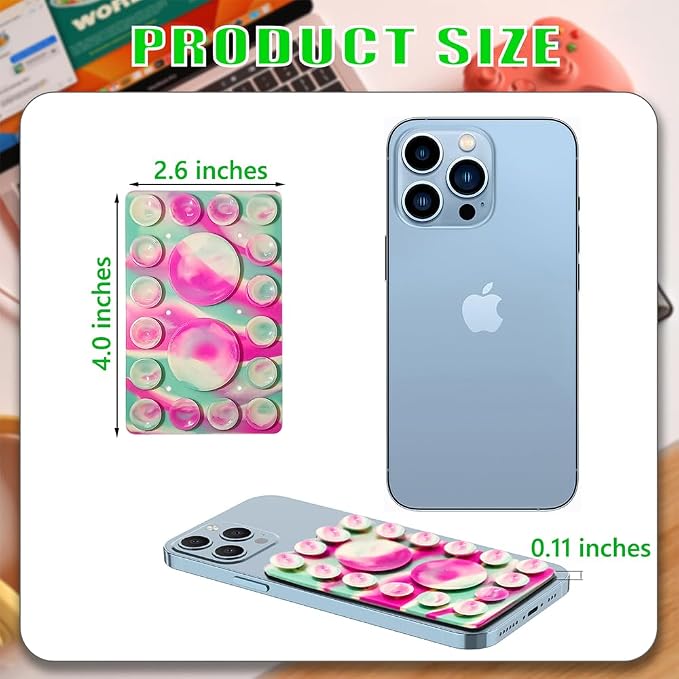 Silicone Suction Phone Holder Mount, Silicon Adhesive Phone Accessory - Image 5