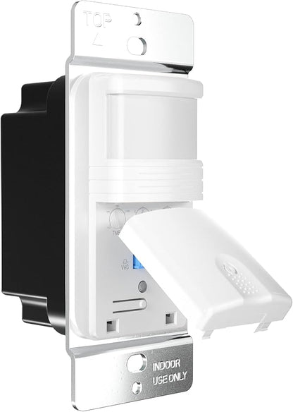 4 Pack, 3-Way Motion Sensor Light Switch, Neutral Wire Required, Indoor in-Wall - Image 8