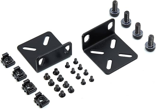 Rack Mount Kit Universal 1U Rack Ears by PhyinLan