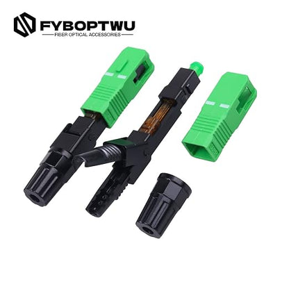 40 pcs SC-APC Fiber Optic Quick Assembly Connector Fiber Optic Fast Connectors - Image 4