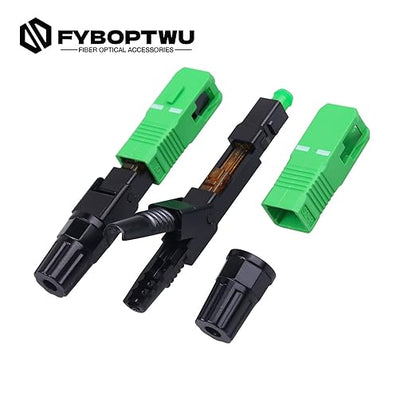 20 pcs SC-APC Fiber Optic Quick Assembly Connector Fiber Optic Fast Connectors - Image 4