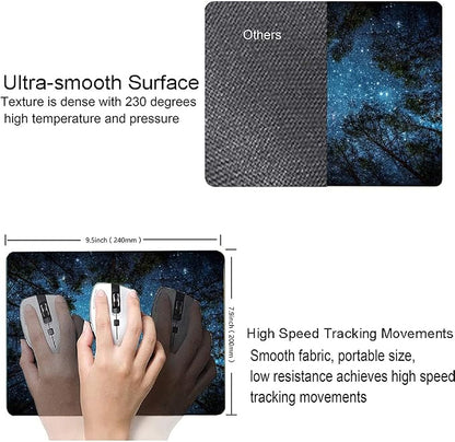 Hokafenle Mouse Pad, Square Personalized Computer Mouse Pads Design, Washable - Image 3