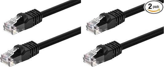Monoprice 0.5FT 24AWG Cat6 550MHz UTP Ethernet Bare Copper Network Cable by Monoprice