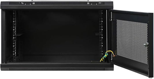 6U Professional Wall Mount Network Server Cabinet Enclosure 19-Inch Server - Image 2