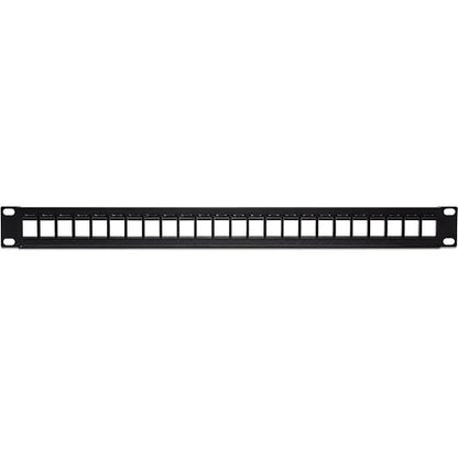 TRENDnet 24-Port Blank Keystone 1U Patch Panels, 1U 19" Metal Rackmount Housing - Image 10