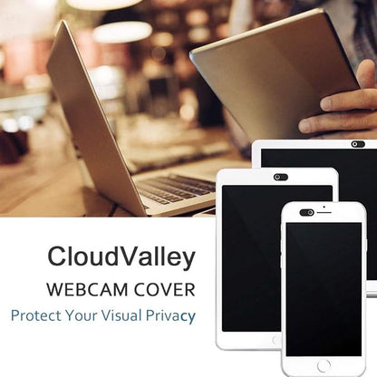 CloudValley Camera Cover Slide, 0.023Inch Ultra-Thin Black&White, Web Webcam - Image 7