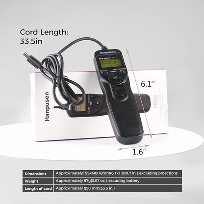 Camera Wired Intervalometer Controller, Remote Switch - Image 7