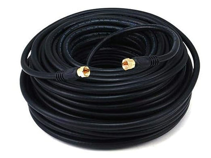 Monoprice RG6 Quad Shield CL2 Coaxial Cable by Monoprice