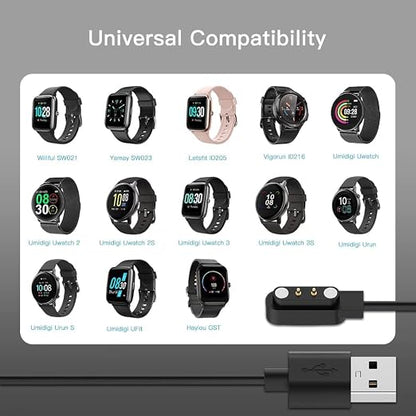 Acediar 3.3FT Smart Watch Charger Magnetic USB Charging Cable - Image 2