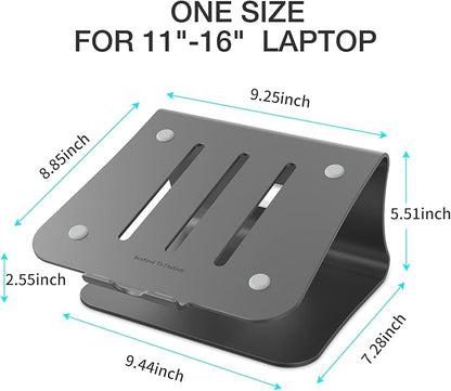 Laptop Stand Aluminum Cooling Computer Stand Holder - Image 2