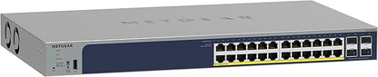 NETGEAR 28-Port PoE Gigabit Ethernet Smart Switch by NETGEAR