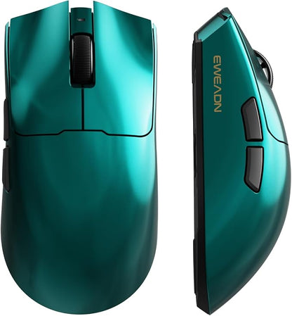 S9 Max Wireless Gaming Mouse, 59G Ergonomic Computer Mouse, Triple Modes by EWEADN
