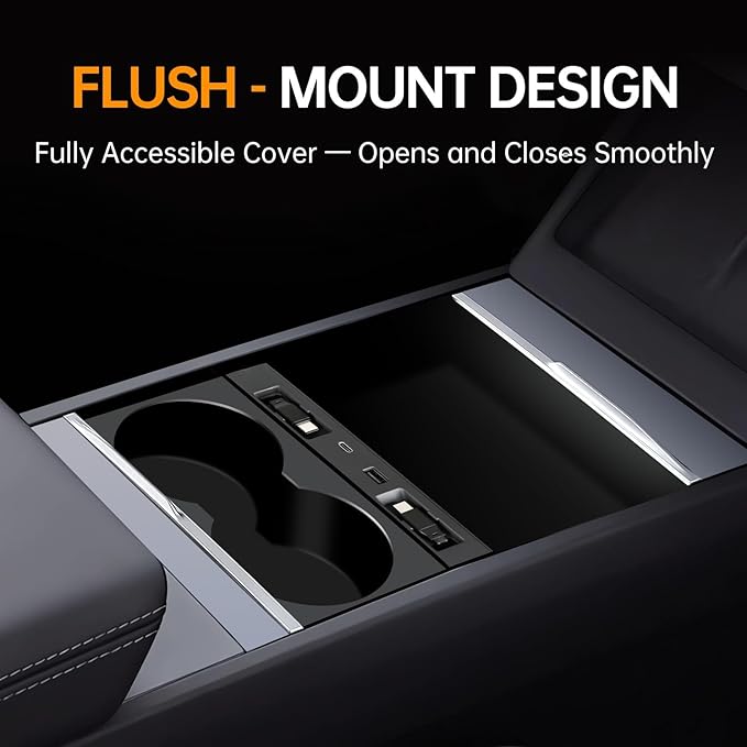 USB Hub for Tesla Model Y Juniper 2025 2026 Model 3 Highland 2024 2025 - Image 4