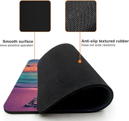 Mouse Pad, Cute Sunset Beach Mouse Pads - Image 3