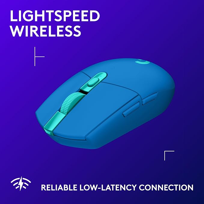 Logitech G305 LIGHTSPEED Wireless Gaming Mouse, Hero 12K Sensor, 000 DPI - Image 3
