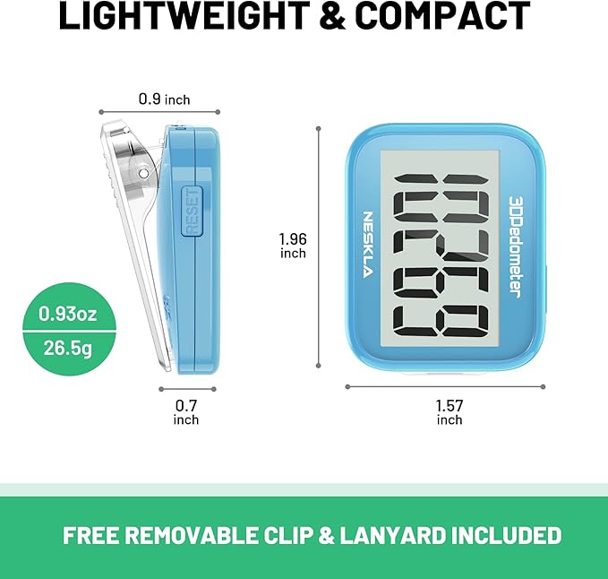 3D Pedometer for Walking, Simple Step Counter - Image 6