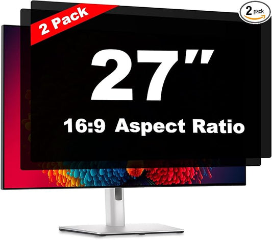 27 Inch Computer Privacy Screen Shield by Pozlle