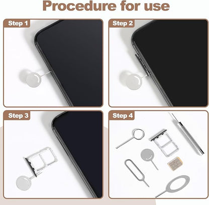 13 Pcs Sim Card Removal Tool Sim Card Tool Sim Ejector Tool iPhone Sim Card - Image 4