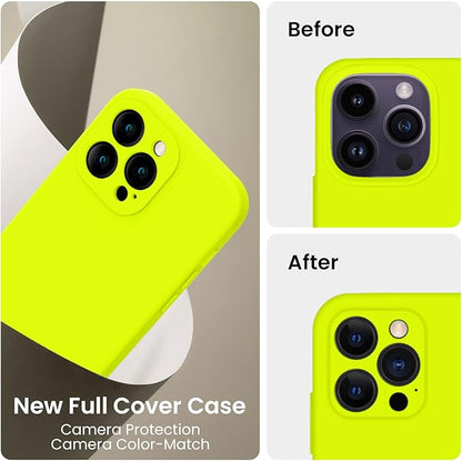 FireNova for iPhone 14 Pro Case, Silicone Upgraded Phone Case with, Soft - Image 3