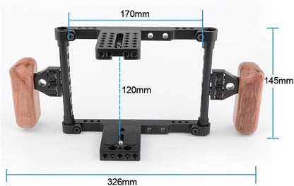CAMVATE Camera Cage for DSLR 5D Mark III and Mark II - Image 3