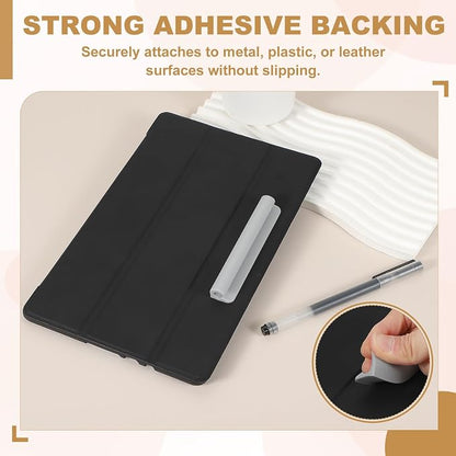 PATIKIL 2 Pcs Adhesive Pencil Holders, 105mm Long Universal Pencil Clip - Image 5