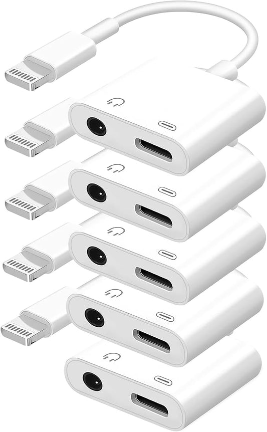 2-in-1 Charging & Audio Adapter by Seulliya