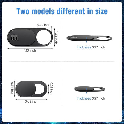 Laptop Camera Cover Slide, 3 Large+3 Small Ultra Thin Webcam Cover - Image 4