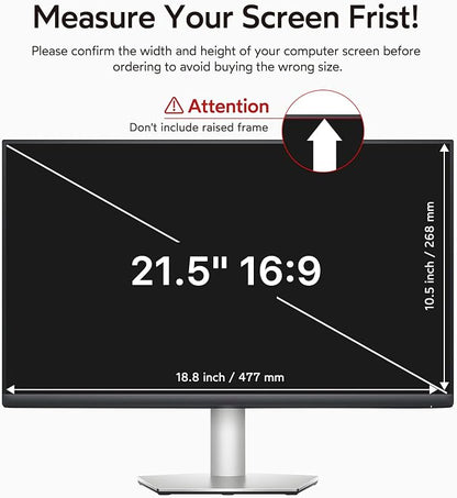 BERSEM 21.5 Inch Monitor Computer Privacy Screen Filter - Image 6