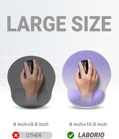 Ergonomic Mouse Pad Wrist Support, Comfortable Mouse Pad Wrist Rest, Relieve - Image 4